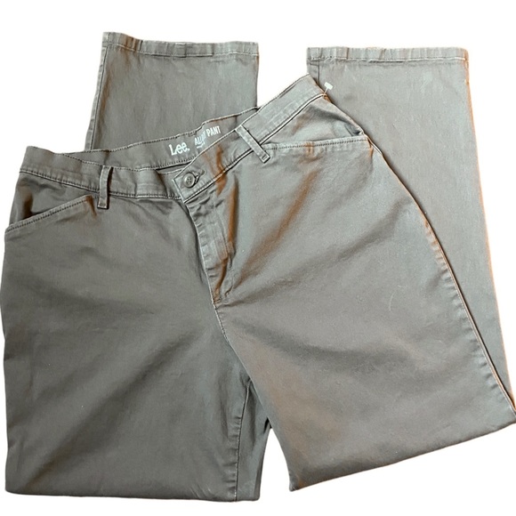 Lee , Women Pants , All Day Pants , Women Khaki Jeans , Straight Leg Pants , - Picture 9 of 13